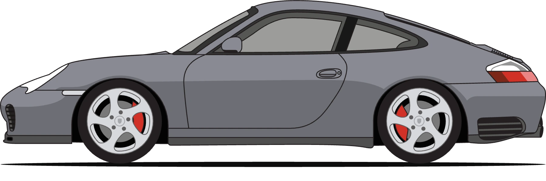 Porsche 996 4S in Seal Grey